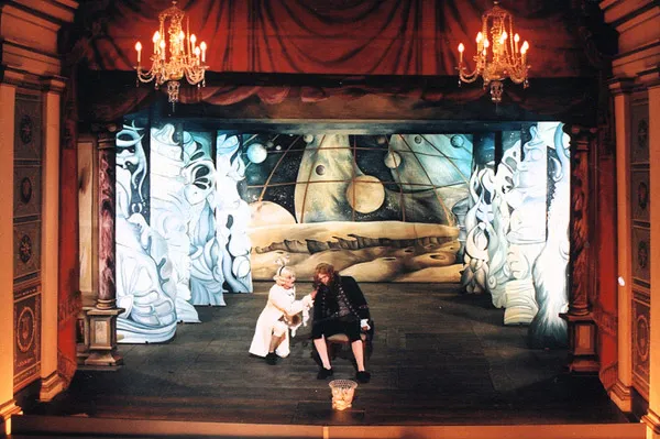 Sandra Linde, Bühnenbild, Die Welt auf dem Mond, Ekhoftheater Gotha