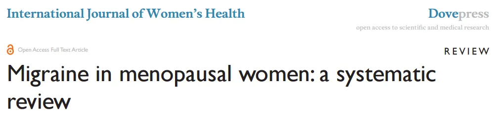 menopauseMigraine