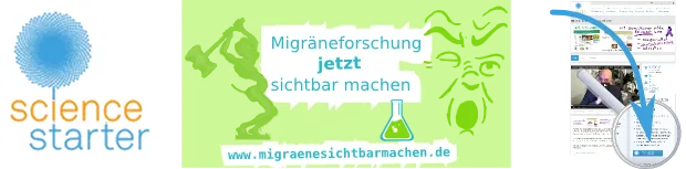 Migräne auf Sciencestarter