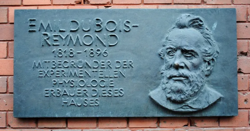 Emil du Bois-Reymond-Gedenktafel am Physiologischen Instituts in der Berliner Dorotheenstraße
